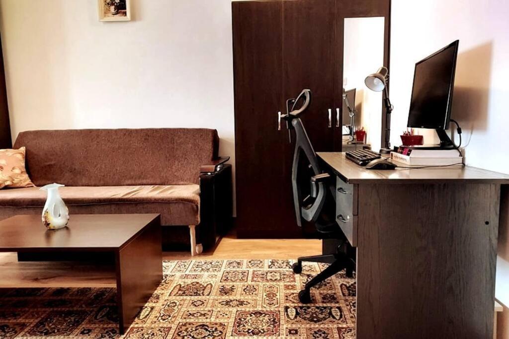 Spacious Flat, With Free Parking & Air Conditioning Floreşti エクステリア 写真